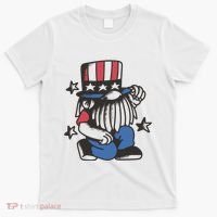 Gnome Patriot 4th Of July T-Shirt thumb 0