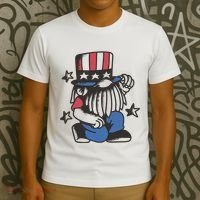 Gnome Patriot 4th Of July T-Shirt thumb 3