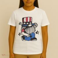 Gnome Patriot 4th Of July T-Shirt thumb 4