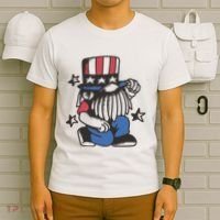 Gnome Patriot 4th Of July T-Shirt thumb 6