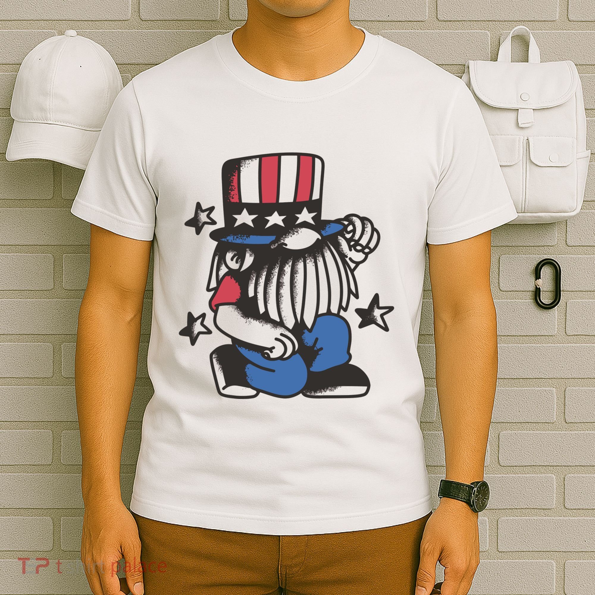 Gnome Patriot 4th Of July T-Shirt