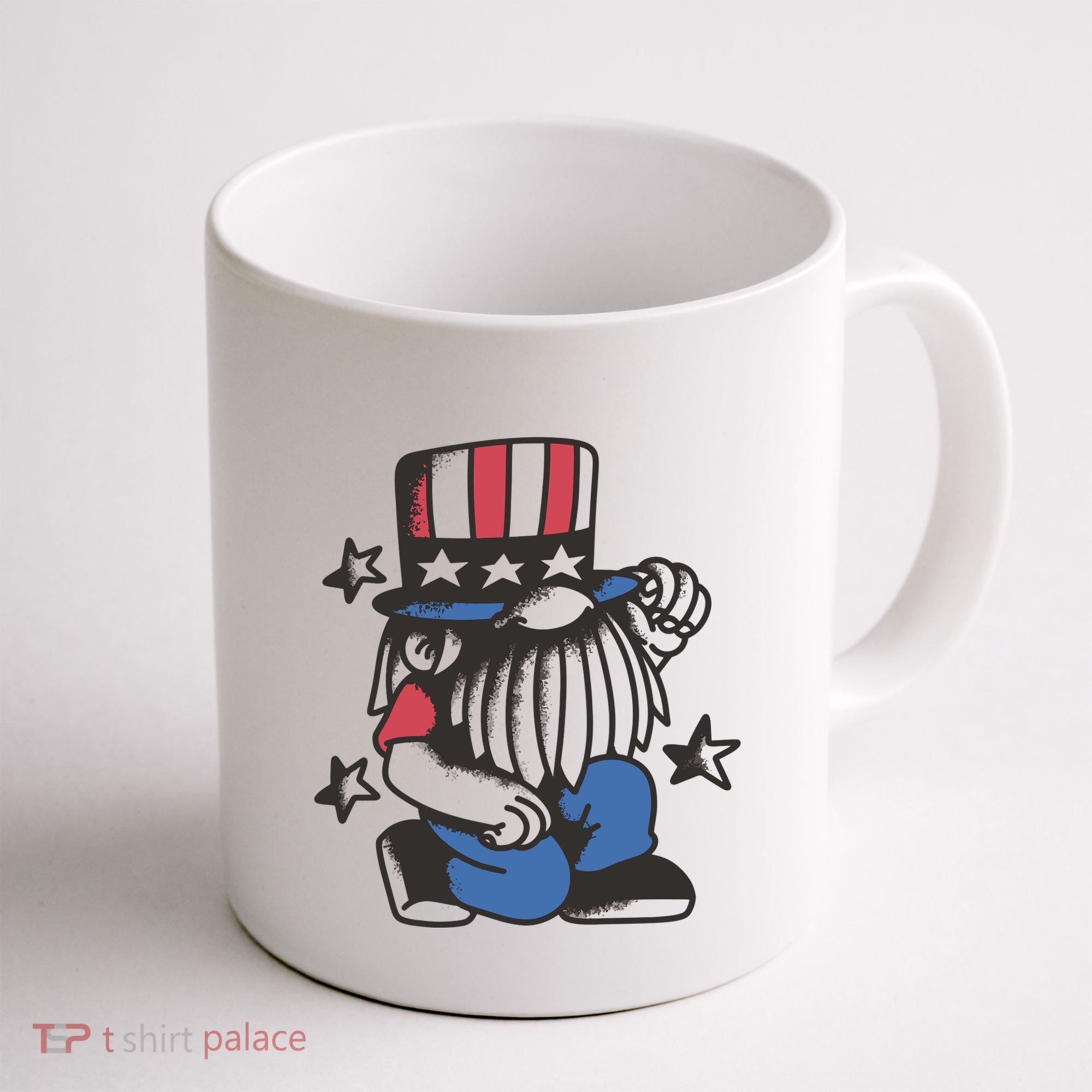 Gnome Patriot 4th Of July Coffee Mug