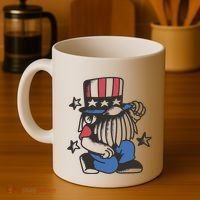 Gnome Patriot 4th Of July Coffee Mug thumb 4