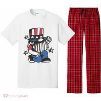 Gnome Patriot 4th Of July Pajama Set thumb 0