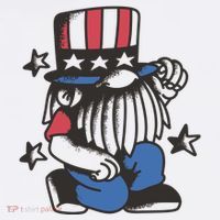 Gnome Patriot 4th Of July Women's Hoodie thumb 2