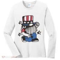 Gnome Patriot 4th Of July Women's Long Sleeve Shirt thumb 0