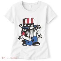 Gnome Patriot 4th Of July Women's T-Shirt thumb 0