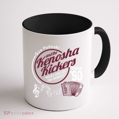 Gus Polinski And The Kenosha Kickers TShirt Home Alone Coffee Mug back