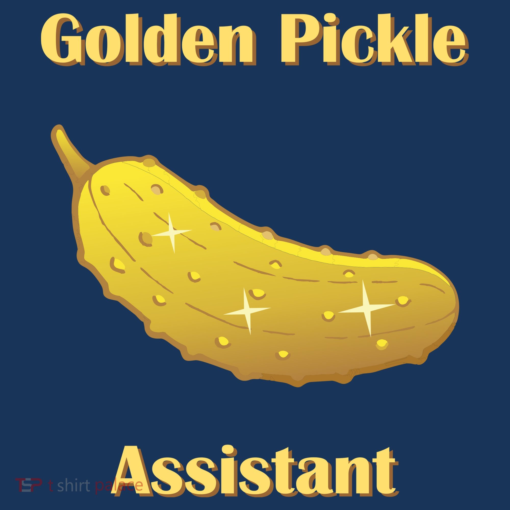 Golden Pickle Assistant | Golden Pickle | Fun Pickleball | Pickleball Award Sweatshirt