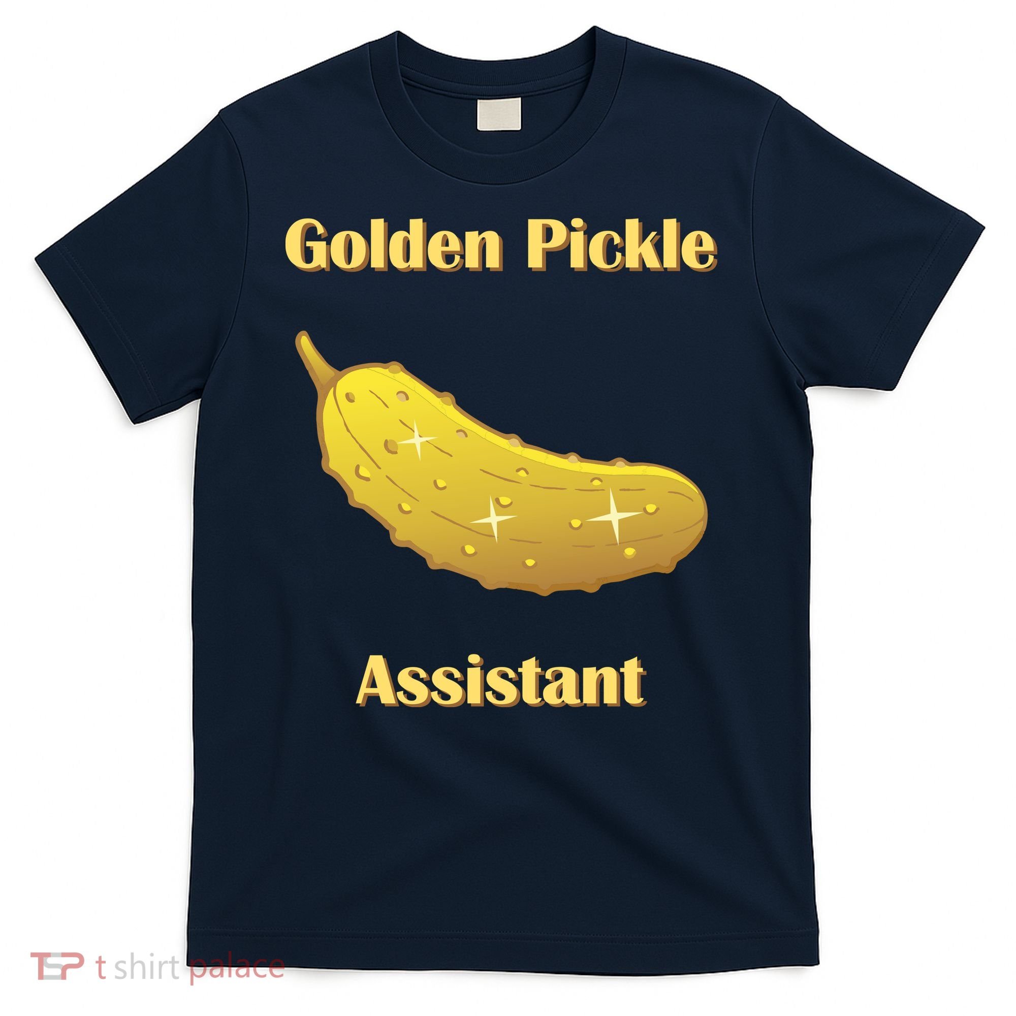 Golden Pickle Assistant | Golden Pickle | Fun Pickleball | Pickleball Award T-Shirt