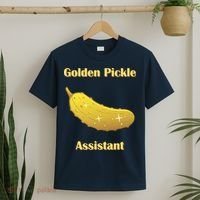 Golden Pickle Assistant | Golden Pickle | Fun Pickleball | Pickleball Award T-Shirt thumb 2