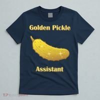 Golden Pickle Assistant | Golden Pickle | Fun Pickleball | Pickleball Award T-Shirt thumb 5