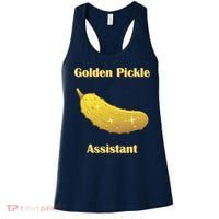 Golden Pickle Assistant | Golden Pickle | Fun Pickleball | Pickleball Award Women's Tank Top thumb 0