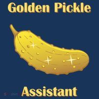 Golden Pickle Assistant | Golden Pickle | Fun Pickleball | Pickleball Award Women's Tank Top thumb 5