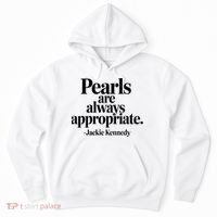 Groovy Pearls Are Always Appropriate Classic Pear Hoodie thumb 0