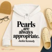 Groovy Pearls Are Always Appropriate Classic Pear Hoodie thumb 4