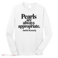 Groovy Pearls Are Always Appropriate Classic Pear Long Sleeve Shirt thumb 0