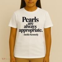 Groovy Pearls Are Always Appropriate Classic Pear T-Shirt thumb 4