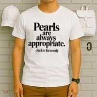 Groovy Pearls Are Always Appropriate Classic Pear T-Shirt thumb 6