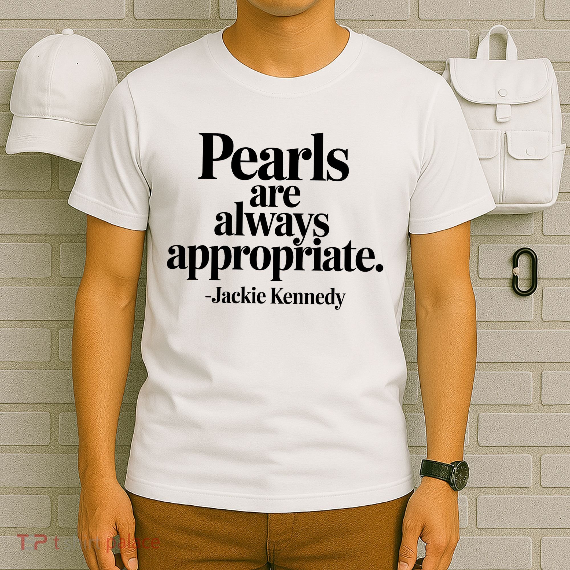 Groovy Pearls Are Always Appropriate Classic Pear T-Shirt