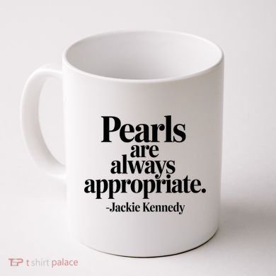 Groovy Pearls Are Always Appropriate Classic Pear Coffee Mug