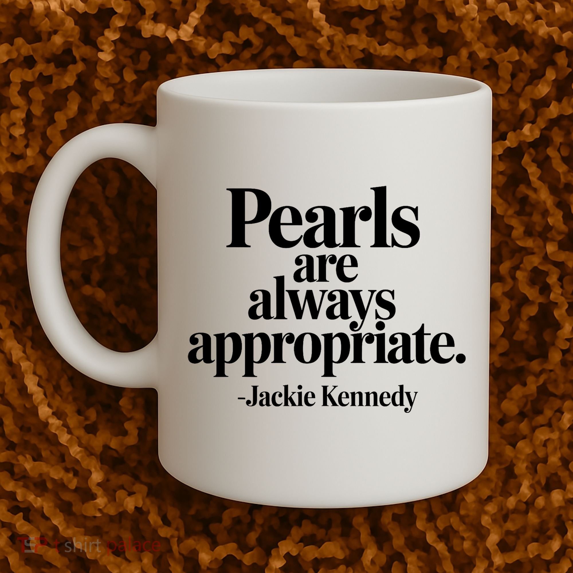 Groovy Pearls Are Always Appropriate Classic Pear Coffee Mug