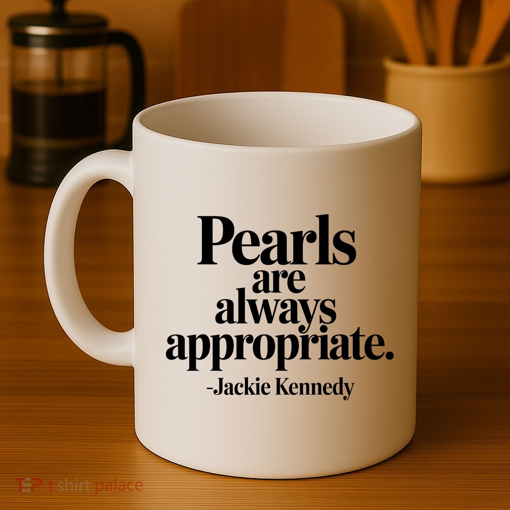 Groovy Pearls Are Always Appropriate Classic Pear Coffee Mug