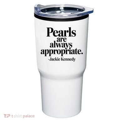 Groovy Pearls Are Always Appropriate Classic Pear Tumbler