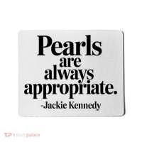Groovy Pearls Are Always Appropriate Classic Pear Mousepad thumb 0
