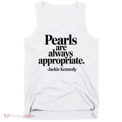 Groovy Pearls Are Always Appropriate Classic Pear Tank Top