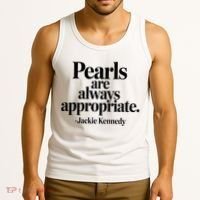Groovy Pearls Are Always Appropriate Classic Pear Tank Top thumb 3