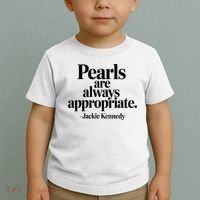 Groovy Pearls Are Always Appropriate Classic Pear Toddler T-Shirt thumb 2