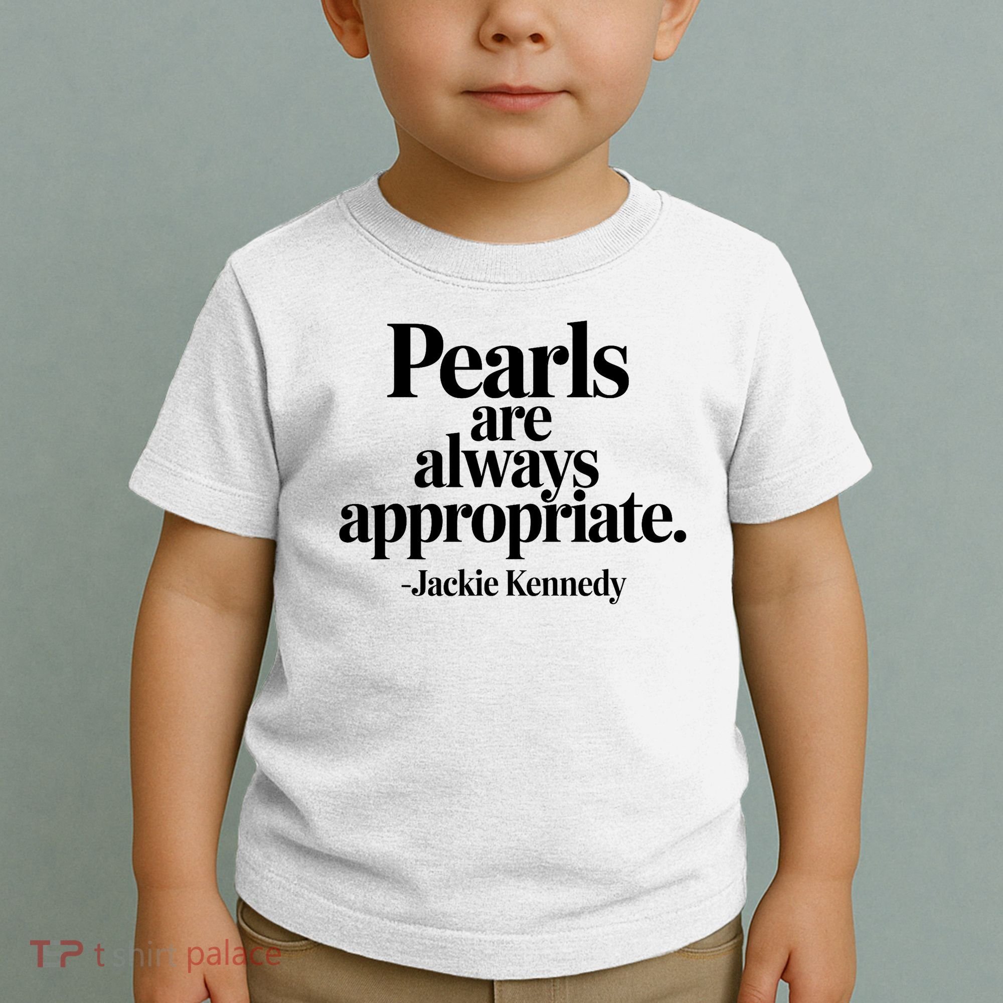 Groovy Pearls Are Always Appropriate Classic Pear Toddler T-Shirt