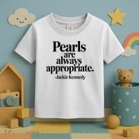 Groovy Pearls Are Always Appropriate Classic Pear Toddler T-Shirt thumb 3