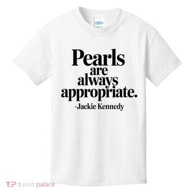 Groovy Pearls Are Always Appropriate Classic Pear Kids T-Shirt