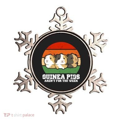 Guinea Pigs Aren't For The Week Ornament