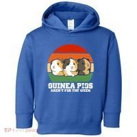Guinea Pigs Aren't For The Week Toddler Hoodie thumb 0