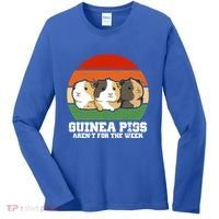 Guinea Pigs Aren't For The Week Women's Long Sleeve Shirt thumb 0