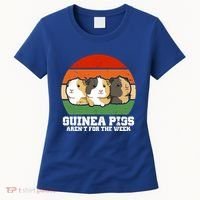 Guinea Pigs Aren't For The Week Women's T-Shirt thumb 0