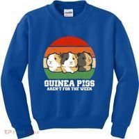 Guinea Pigs Aren't For The Week Kids Sweatshirt thumb 0