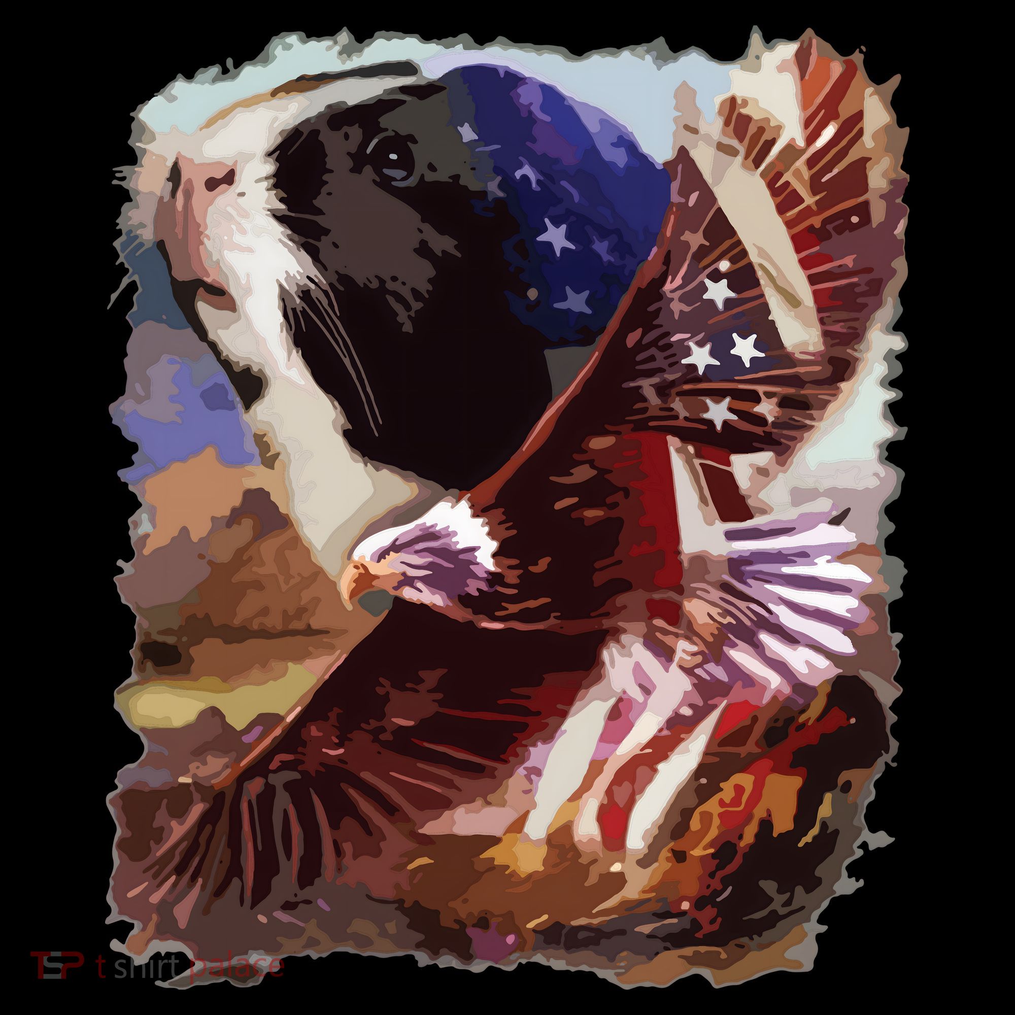 Guinea Pig American Flag 4th July Independence Eagle Coffee Mug