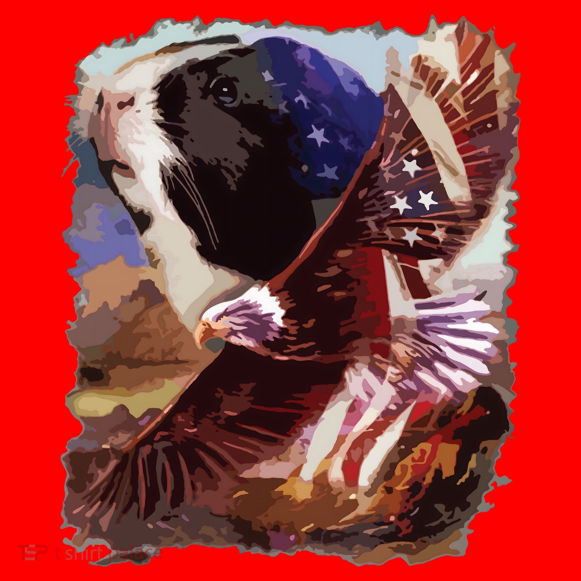 Guinea Pig American Flag 4th July Independence Eagle Santa Hat