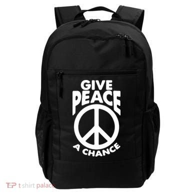 Give Peace A Chance Backpack