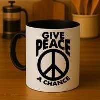 Give Peace A Chance Coffee Mug thumb 4