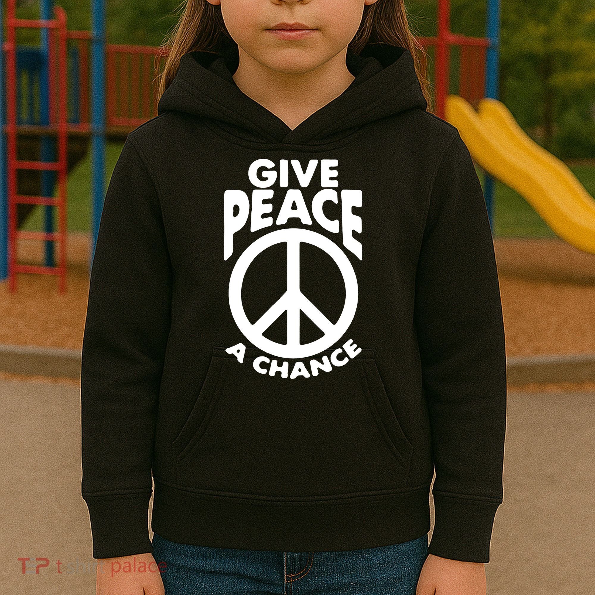 Give Peace A Chance Kids Hoodie