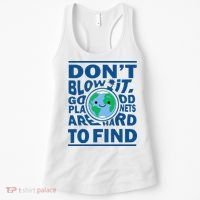 Good Planets Are Hard To Find Earth Day Women's Tank Top thumb 0