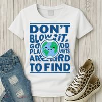 Good Planets Are Hard To Find Earth Day Women's T-Shirt thumb 3