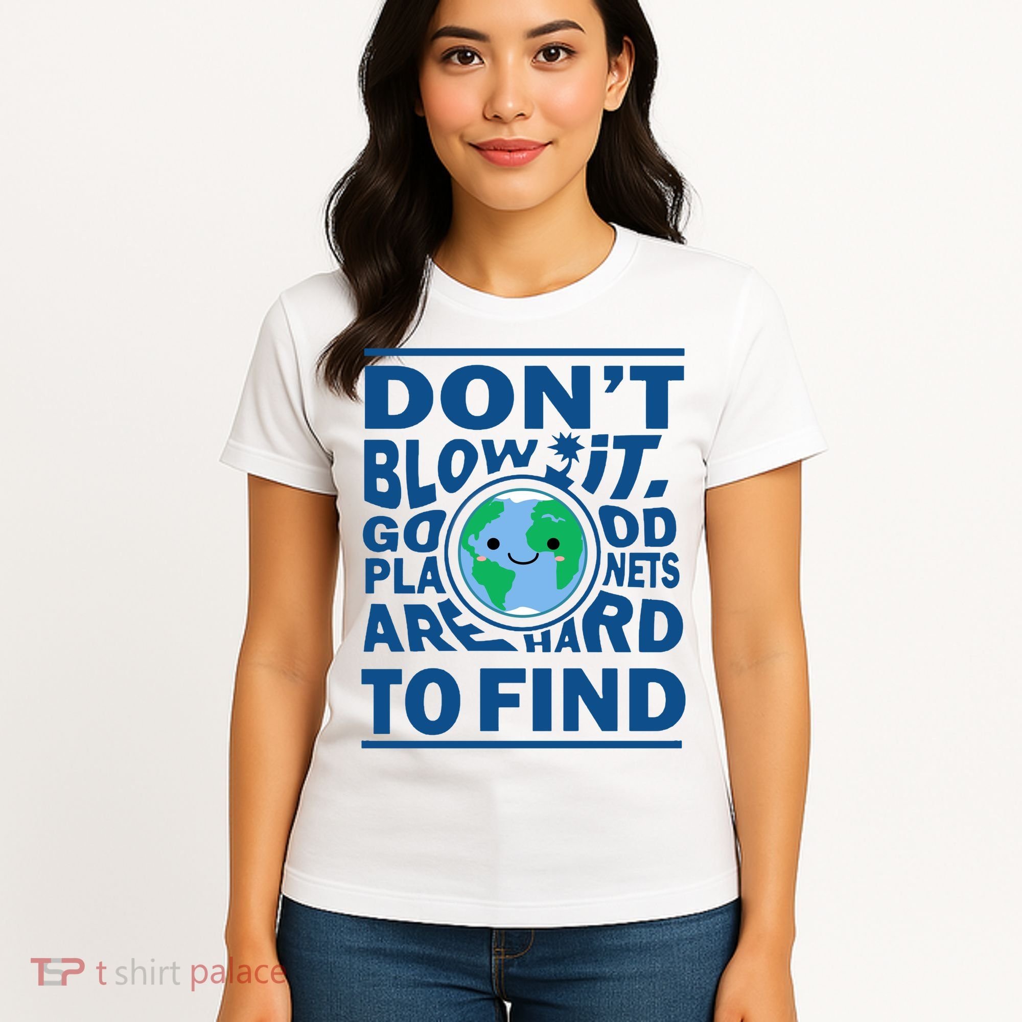Good Planets Are Hard To Find Earth Day Women's T-Shirt