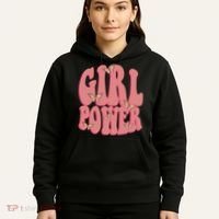 Girl Power Butterfly Retro Hoodie thumb 5