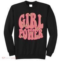 Girl Power Butterfly Retro Sweatshirt thumb 0